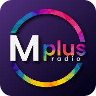 Radio M plus radio logo