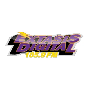 EXTASIS DIGITAL 105.9 (GDL) - 105.9 FM - XHQJ-FM - Radiorama de Occidente - Guadalajara, Jalisco radio logo