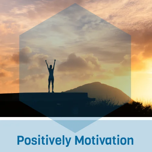 Positively Motivation -om radio logo