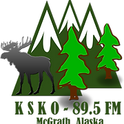 KSKO-FM 89.5 McGrath, AK (MP3 Stream) radio logo