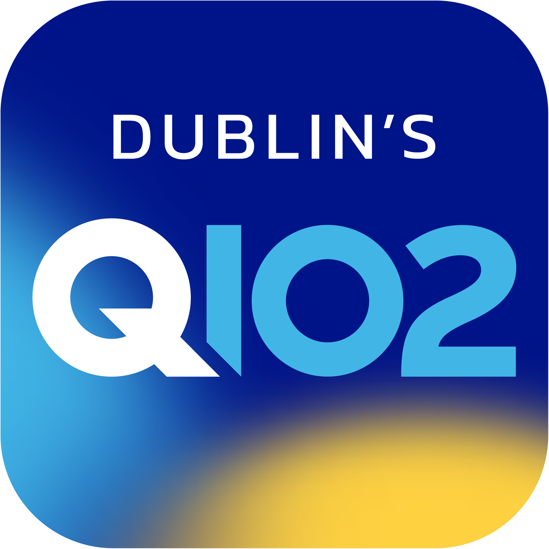 Dublin's Q102 radio logo