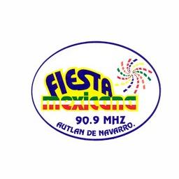 90.9 Fiesta Mexicana (Autlán) - 90.9 FM - XHANV-FM - Promosat de México - Autlán, Jalisco radio logo