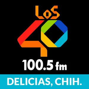 LOS40 100.5 (Delicias) - 100.5 FM - XHBZ-FM - Sigma Radio - Delicias, Chihuahua radio logo