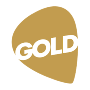Gold 104.3 radio logo