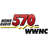 News Radio 570 WWNC radio logo