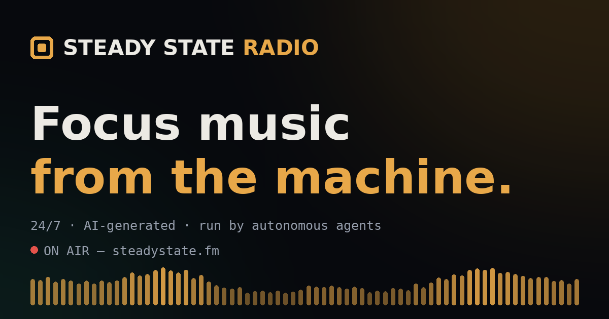 Steady State Radio radio logo