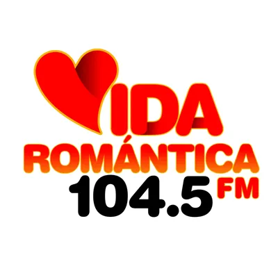 104.5 Vida Romántica (Durango) - 104.5 FM - XHDRD-FM - Radiorama Durango - Durango, Durango radio logo