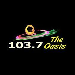 The Oasis 103.7 FM New Mexico radio logo
