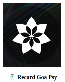 🕺 Record Goa Psy radio logo