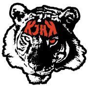 KJHK 90.7 FM radio logo