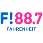 F! 88.7 FM radio logo
