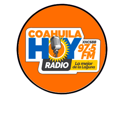 COAHUILA HOY RADIO (Torreón) - 97.5 FM - XHCSBB-FM - Grupo M Radio - Torreón, Coahuila radio logo