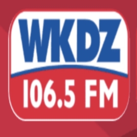 WKDZ-FM 106.5 FM radio logo