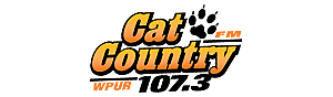 Cat Country 107.3 radio logo