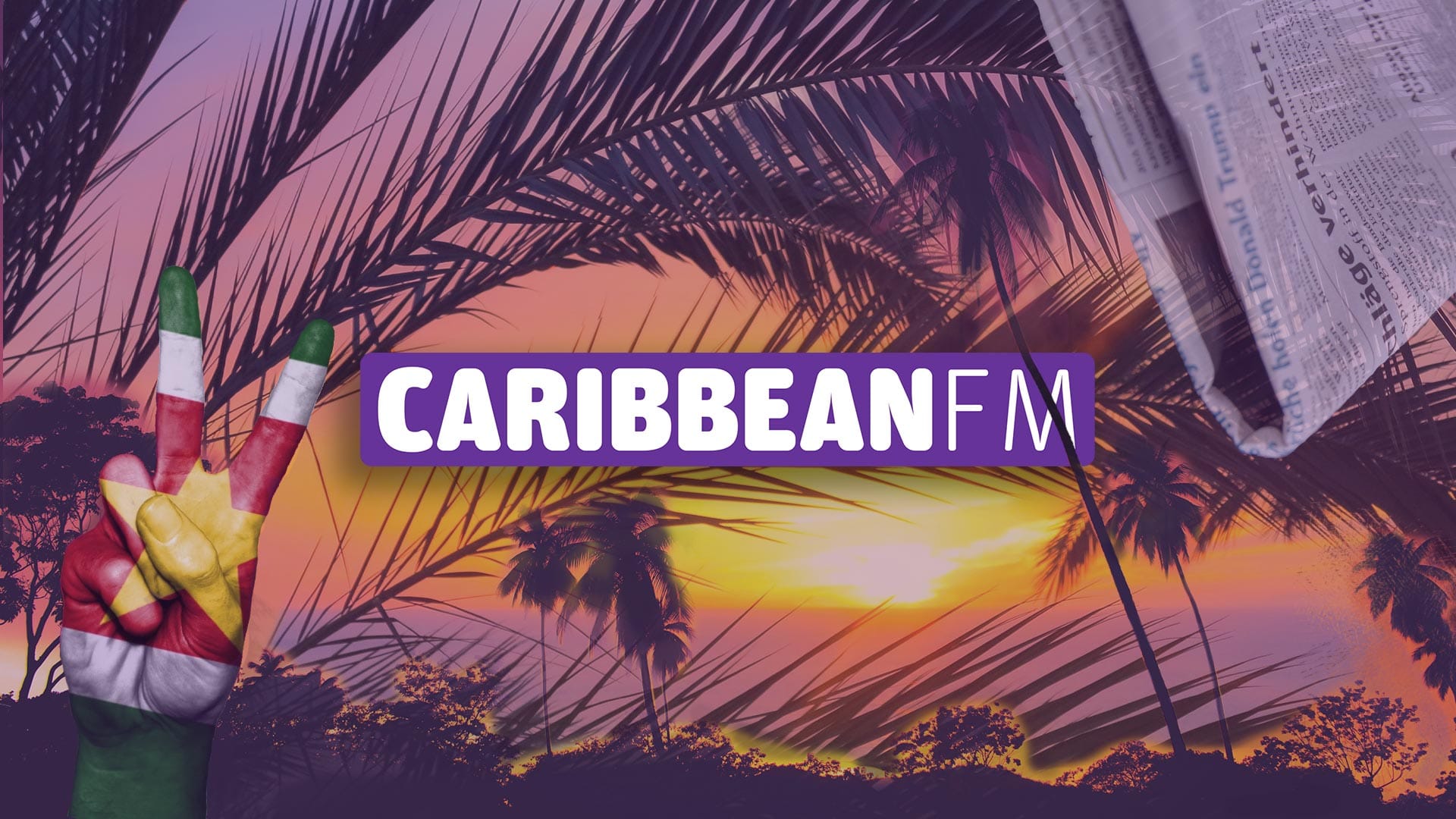 Caribbean FM radio logo