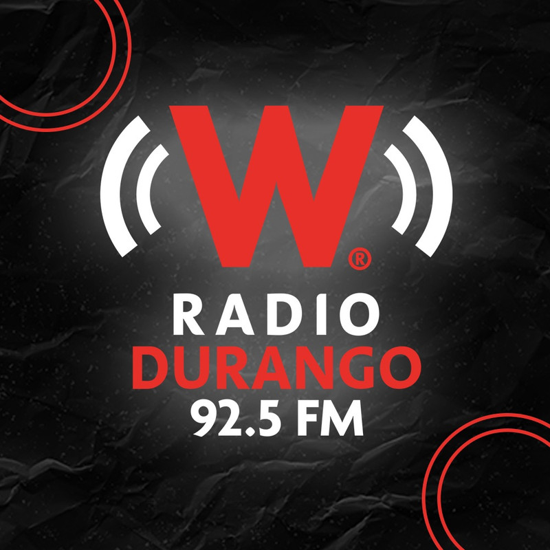 92.5 W Radio (Durango) - 92.5 FM - XHCCAU-FM - Grupo Radio Cañón - Durango, Durango radio logo