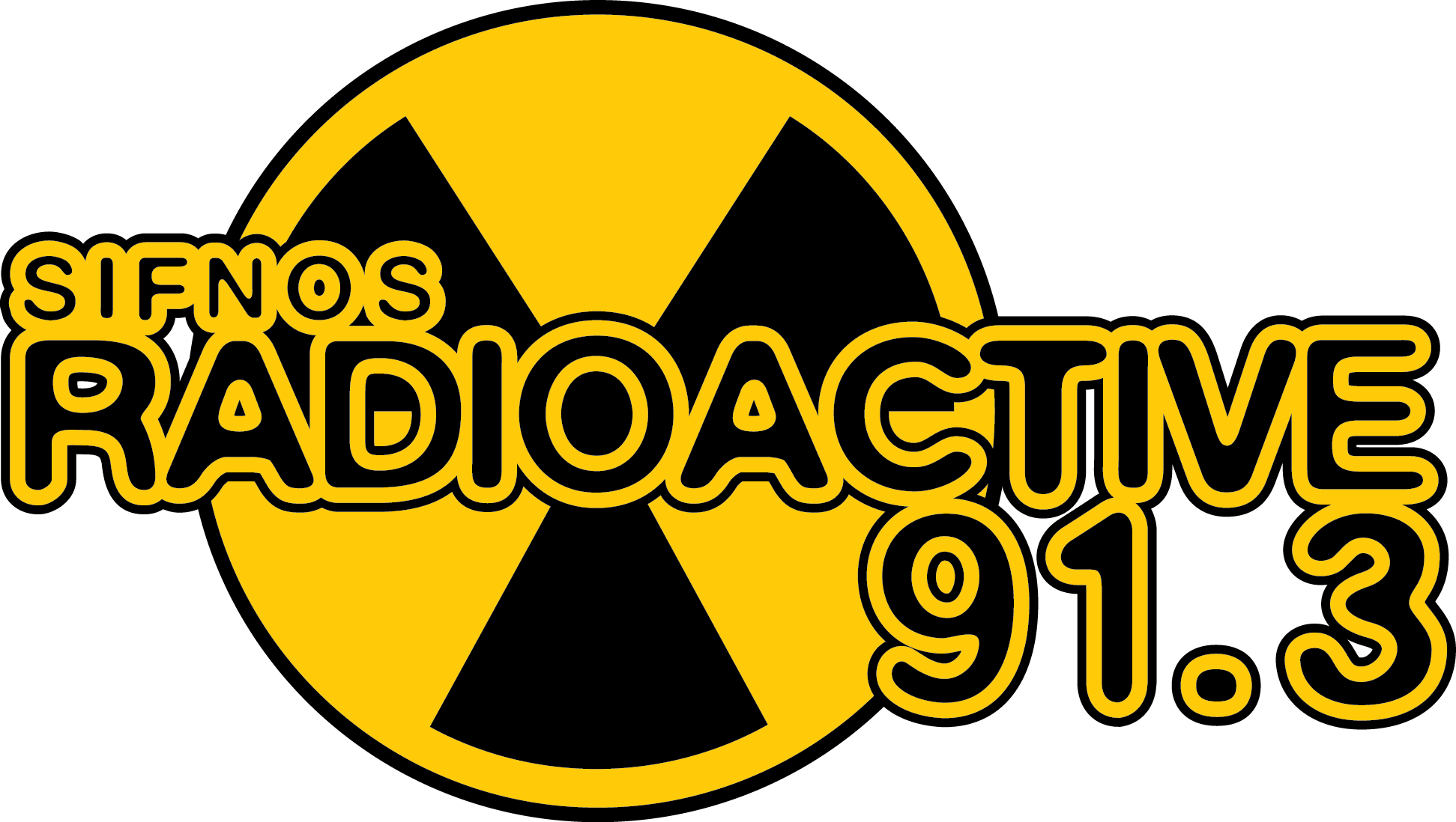 RadioActive 91.3 - Sifnos radio logo