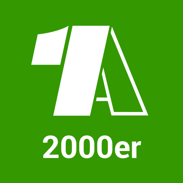 - 1 A - 2000er von 1A Radio radio logo