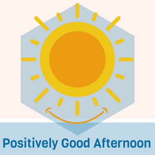 Positively Good Afternoon -om radio logo