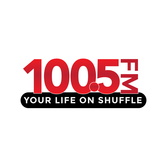 100.5 FM radio logo