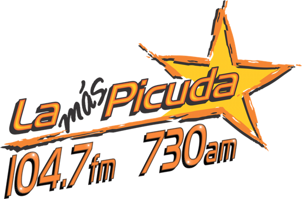 LA MÁS PICUDA 104.7 (Parral) - 104.7 FM - XHEHB-FM - Radiorama Parral - Hidalgo del Parral, Chihuahua radio logo