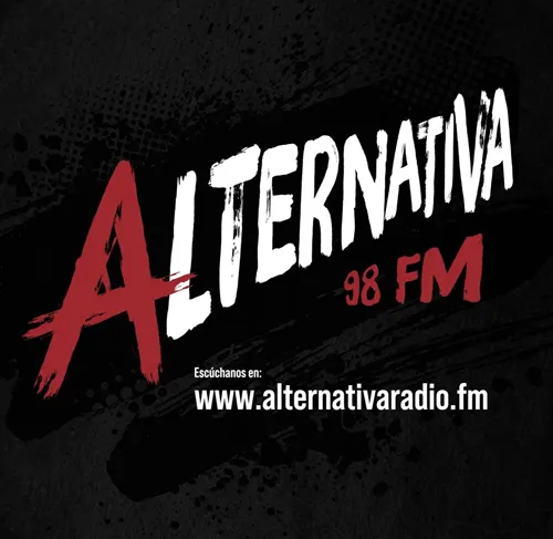 98.1 Alternativa 98 (Aguascalientes) - 98.1 FM - XHNM-FM - Radio y Televisión de Aguascalientes - Aguascalientes, Aguascalientes radio logo
