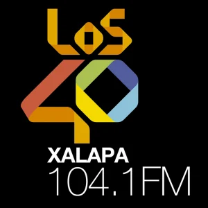 LOS40 104.1 (Xalapa) - 104.1 FM - XHGR-FM - Cuatro Media Telecomunicaciones - Xalapa, Veracruz radio logo