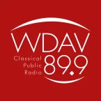 89.9 WDAV radio logo