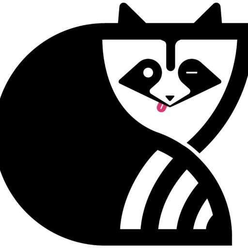 Crazy Raccoon radio logo