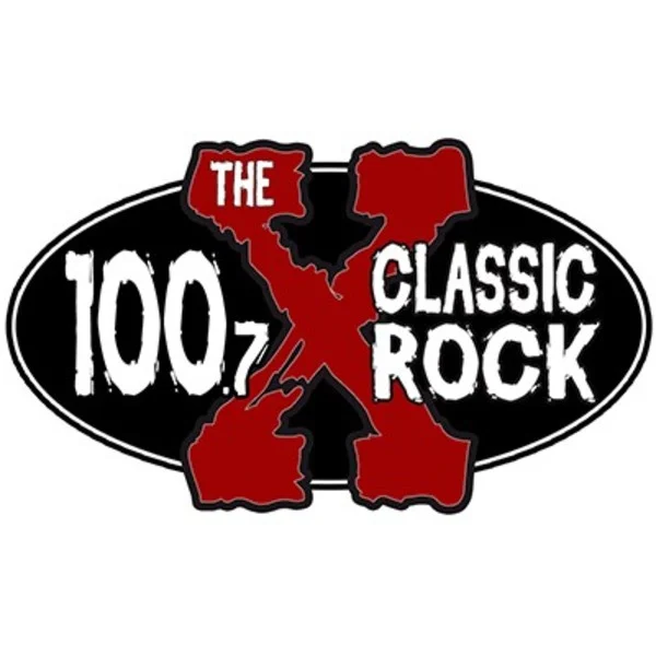 KMGX The X 100.7 FM Bend, OR radio logo