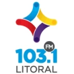 FM Litoral Paraná 103.1 FM radio logo