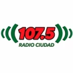 Radio Ciudad 107.5 FM radio logo