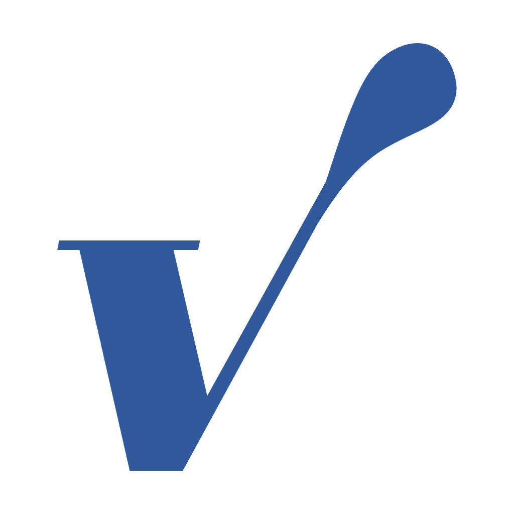 Vintage FM radio logo