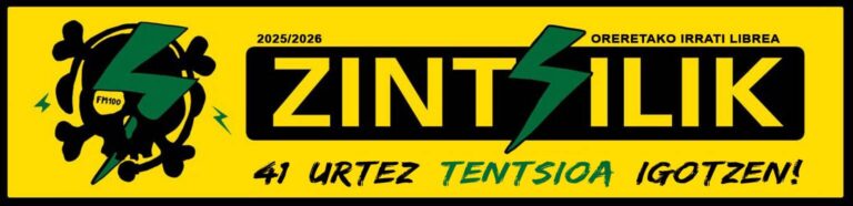 Zintzilik Irratia radio logo