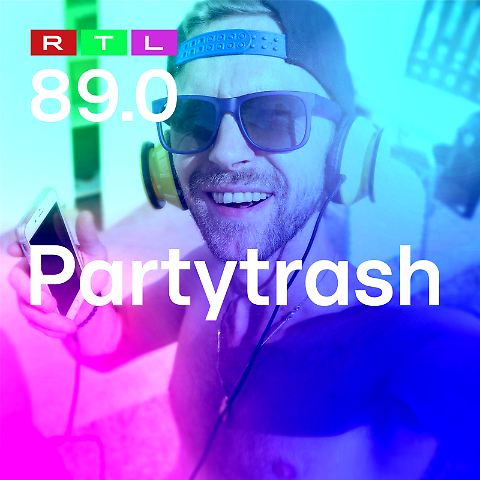 89.0 RTL Partytrash radio logo