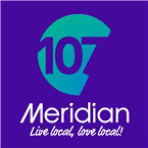 Meridian FM 107 radio logo