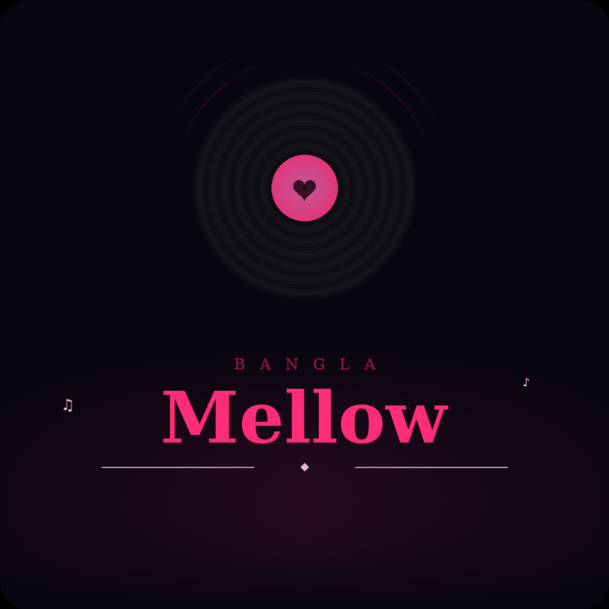 Mellow Bangla radio logo