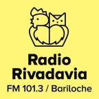 Radio Rivadavia Bariloche 101.3 FM radio logo