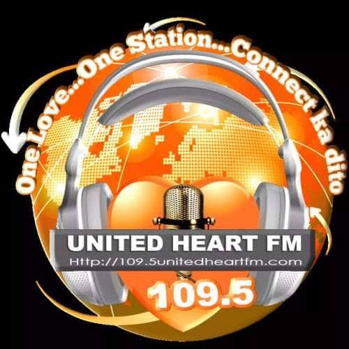 105.9 United Heart FM radio logo
