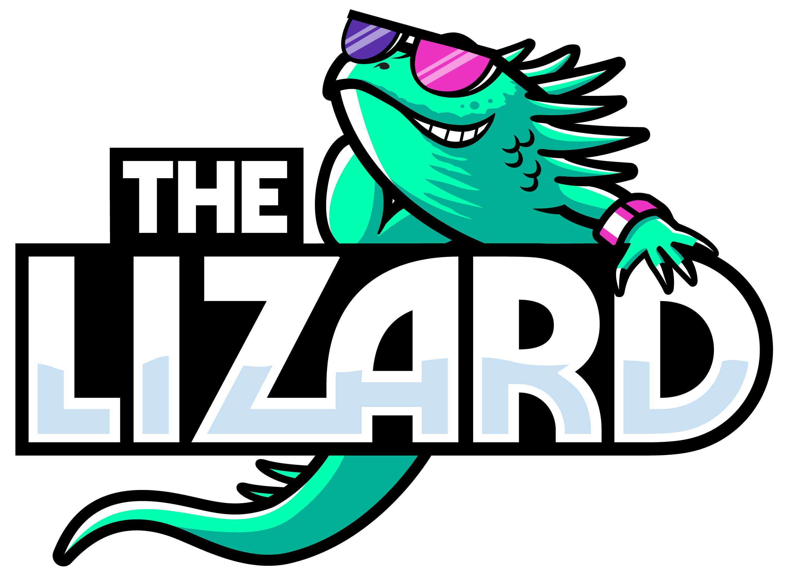 CKLZ-FM 104.7 "The Lizard" Kelowna, BC radio logo