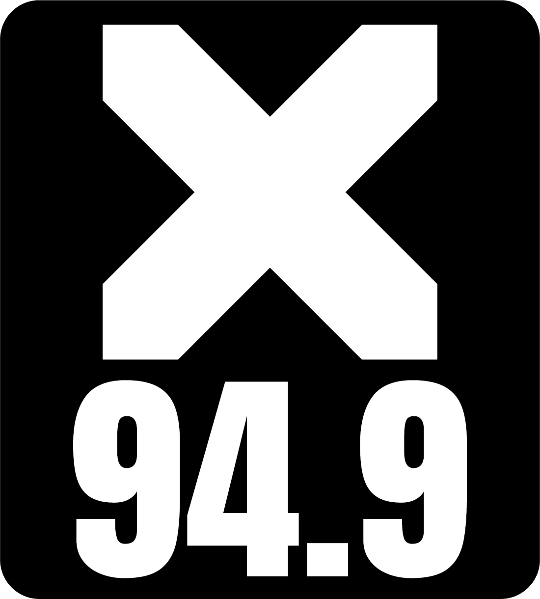 X 94.9 Reno radio logo