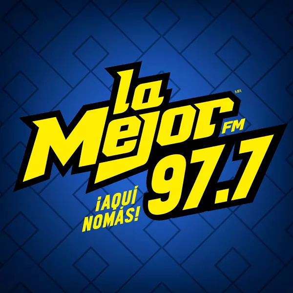 LA MEJOR FM 97.7 (CDMX) - 97.7 FM - XERC-FM - MVS Radio - Ciudad de México radio logo