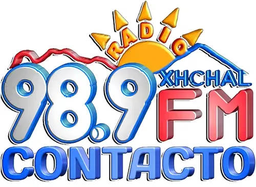 CONTACTO 98.9 (Chalco) - 98.9 FM - XHCHAL-FM - Comunicaciones en Contacto, Cultura y Bienestar Social, A.C. - Chalco, Estado de México radio logo