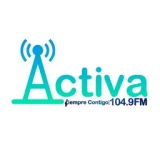 ACTIVA 104.9 FM radio logo