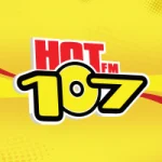 Rádio Hot 107 FM radio logo