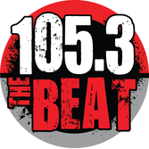 105.3 The Beat radio logo