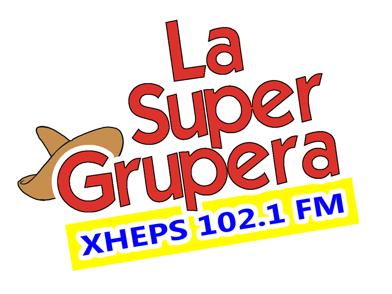 LA SUPER GRUPERA 102.1 (Guaymas) - 102.1 FM - XHEPS-FM - Grupo Radio Guaymas - Guaymas, Sonora radio logo
