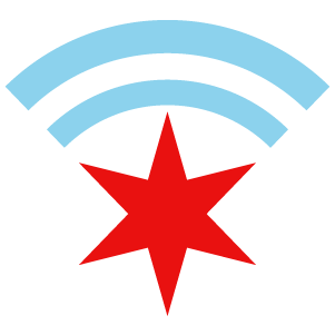 WLUW 88.7 FM, Chicago Sound Alliance radio logo