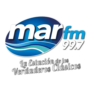 99.7 Mar FM (Veracruz) - 99.7 FM - XHPB-FM - Grupo FM Multimedios - Boca del Río, Veracruz radio logo