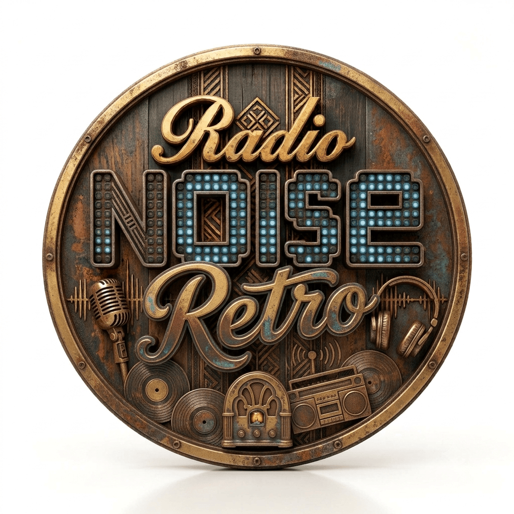 Radio Noise Retro radio logo